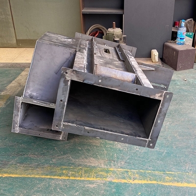 60mmの注文の金属フレームの製作の大きい溶接された鋼鉄建築構造ODM
